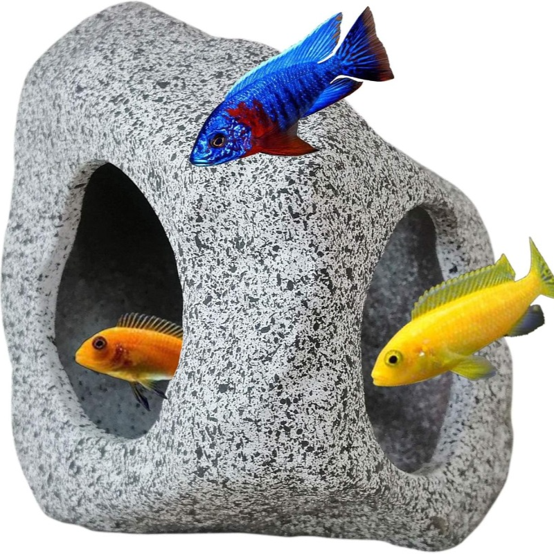 Marine Aquarium Aquascape - Fish Tank Cave Stone Landscaping Decoration