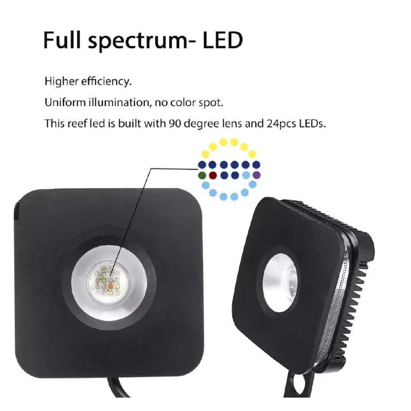 30W LED Aquarium Light for Sal - Marine Aquarium Hours recensie en prijs