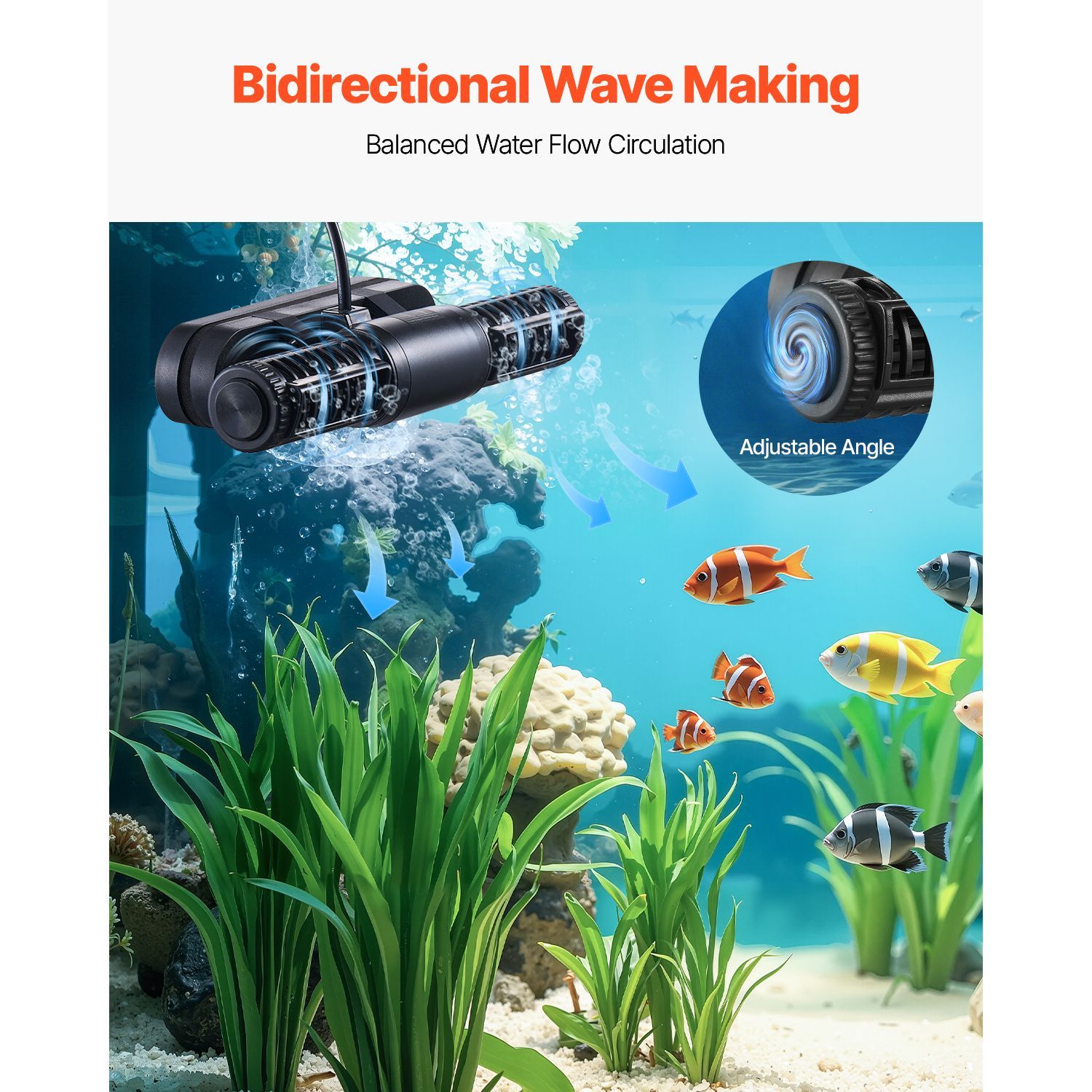 Aquarium Wave Maker, 25W, 2380 - Powerhead Wave Maker recensie en prijs