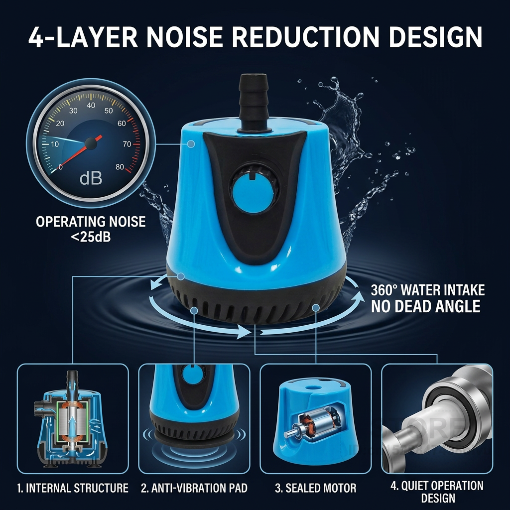 Ultra Silent Aquarium Bottom S - Marine Aquarium Nano recensie en prijs