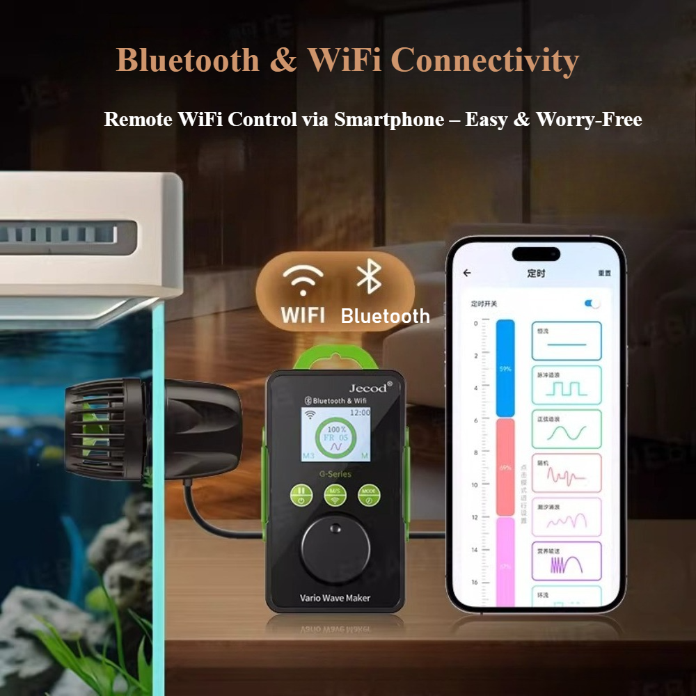 Jebao Jecod GMP Bluetooth APP  - Powerhead Wave Maker recensie en prijs