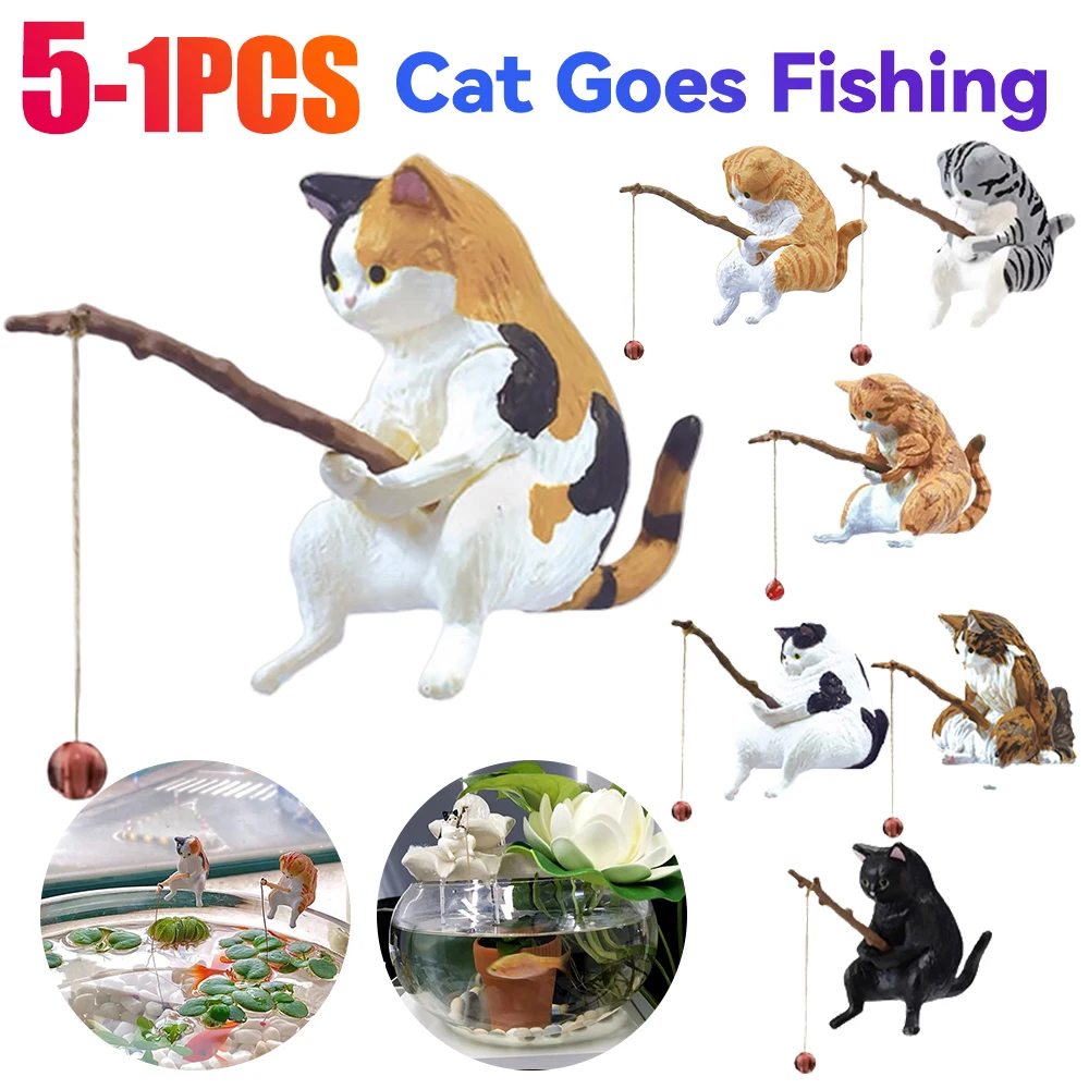 1-5PCS Fishing Cat Aquariums D - Marine Aquarium Aquascape recensie en prijs