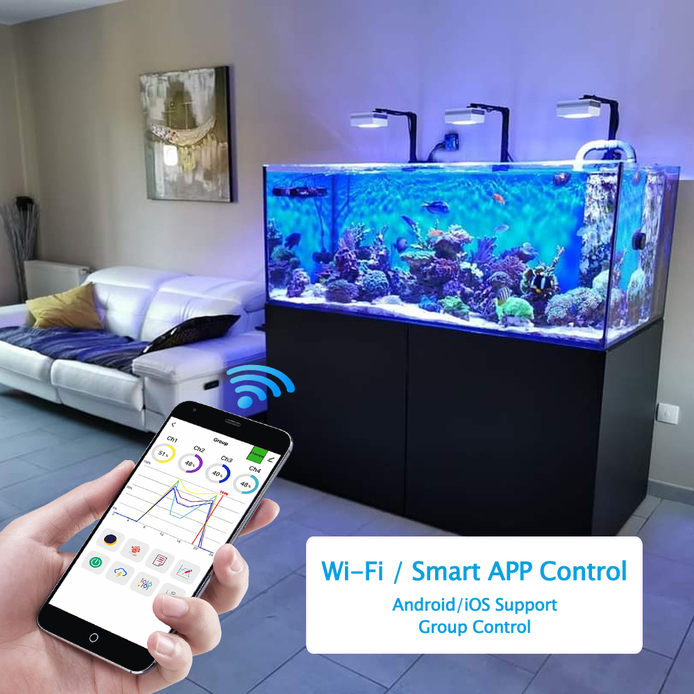 NEW PopBloom RL90 WiFi Led Aqu - Marine X Aquarium recensie en prijs