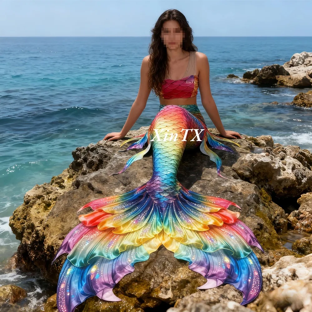 Mermaid tail rainbow-colored l - Aquarium & Marine Museum Universiti Malaysia Sabah Kota Kinabalu Sabah Photos recensie en prijs
