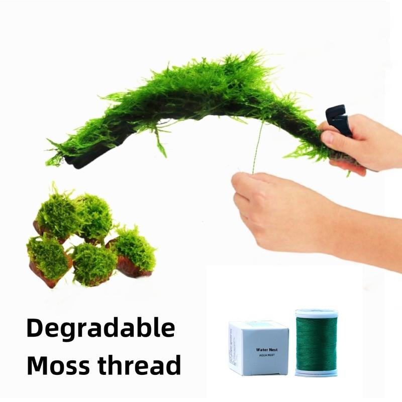 200M Naturally Degradable Moss - Marine Aquarium Aquascape recensie en prijs