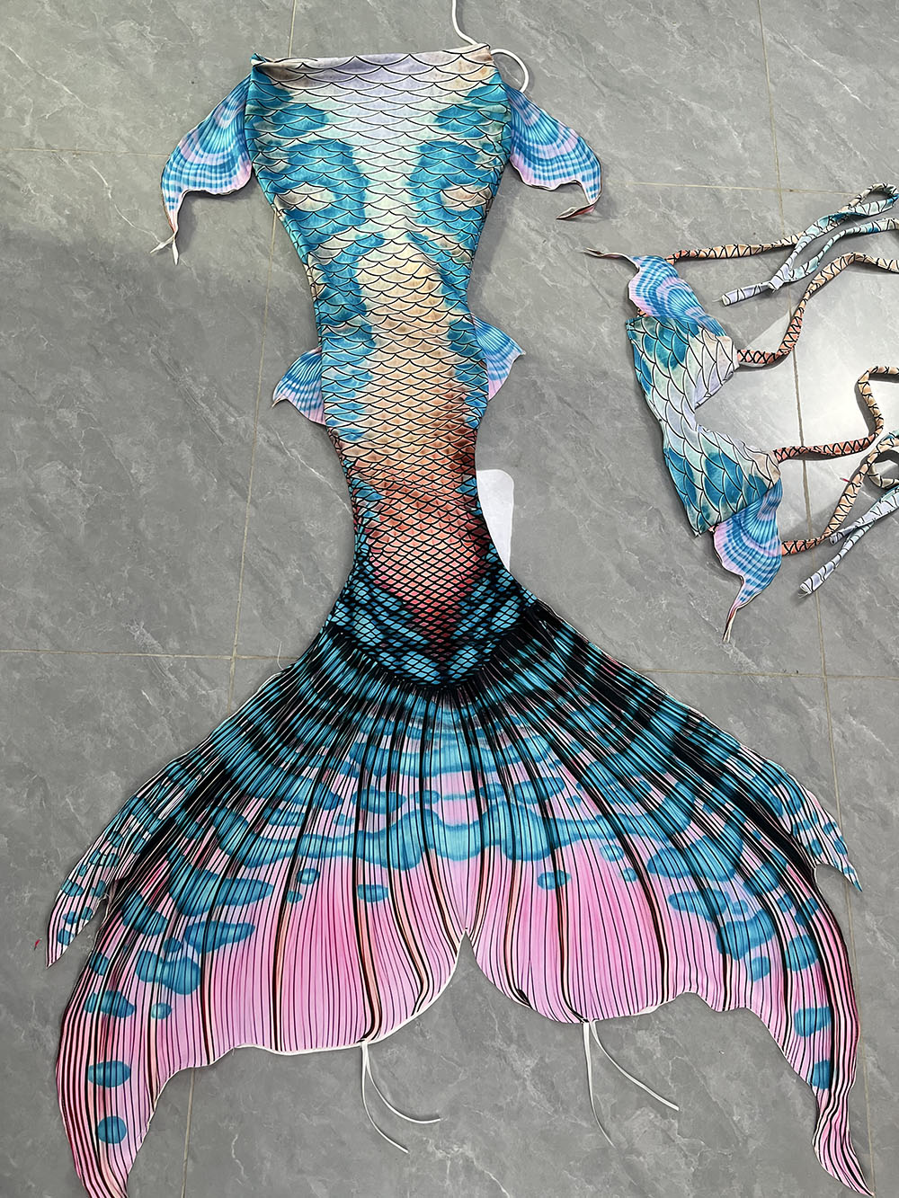 Colorful Dreamy Mermaid Tail A - Aquarium & Marine Museum Universiti Malaysia Sabah Kota Kinabalu Sabah Photos recensie en prijs