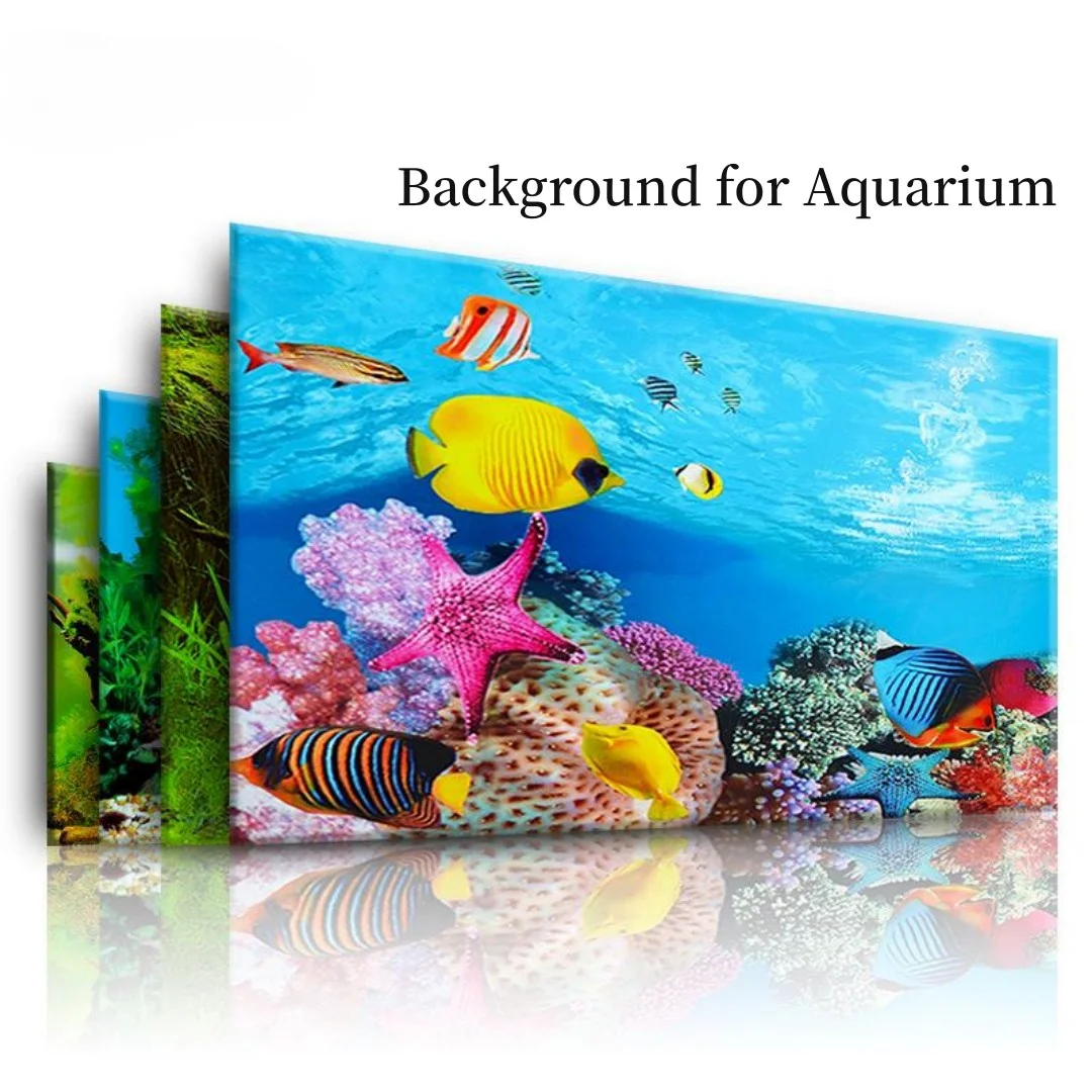 Background Aquarium 3D Sticker - Marine Aquarium Aquascape recensie en prijs