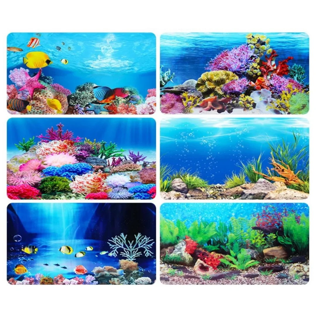 Background Aquarium 3D Sticker - Marine Aquarium Aquascape recensie en prijs