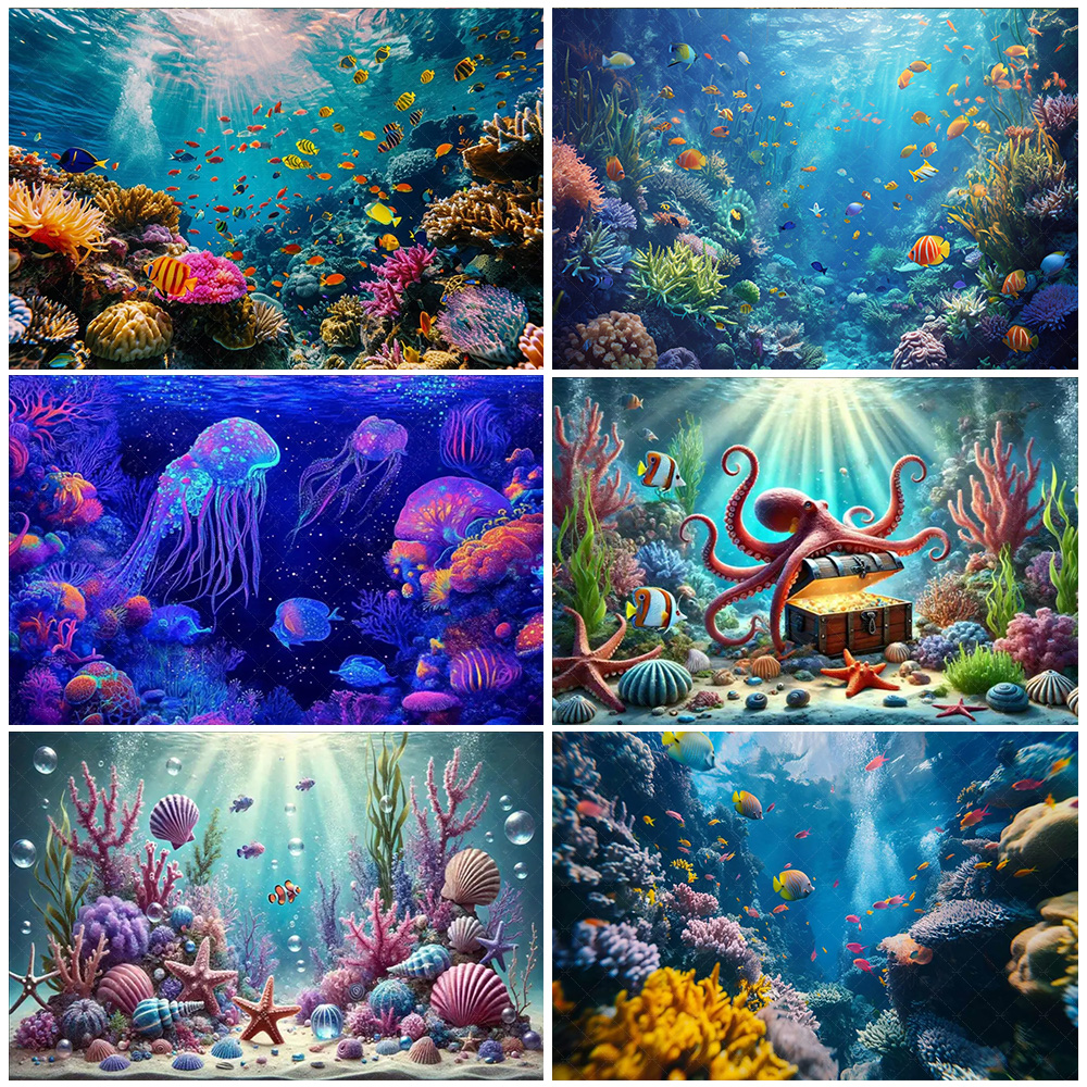 Underwater World Party Decorat - Marine Aquarium Aquascape recensie en prijs