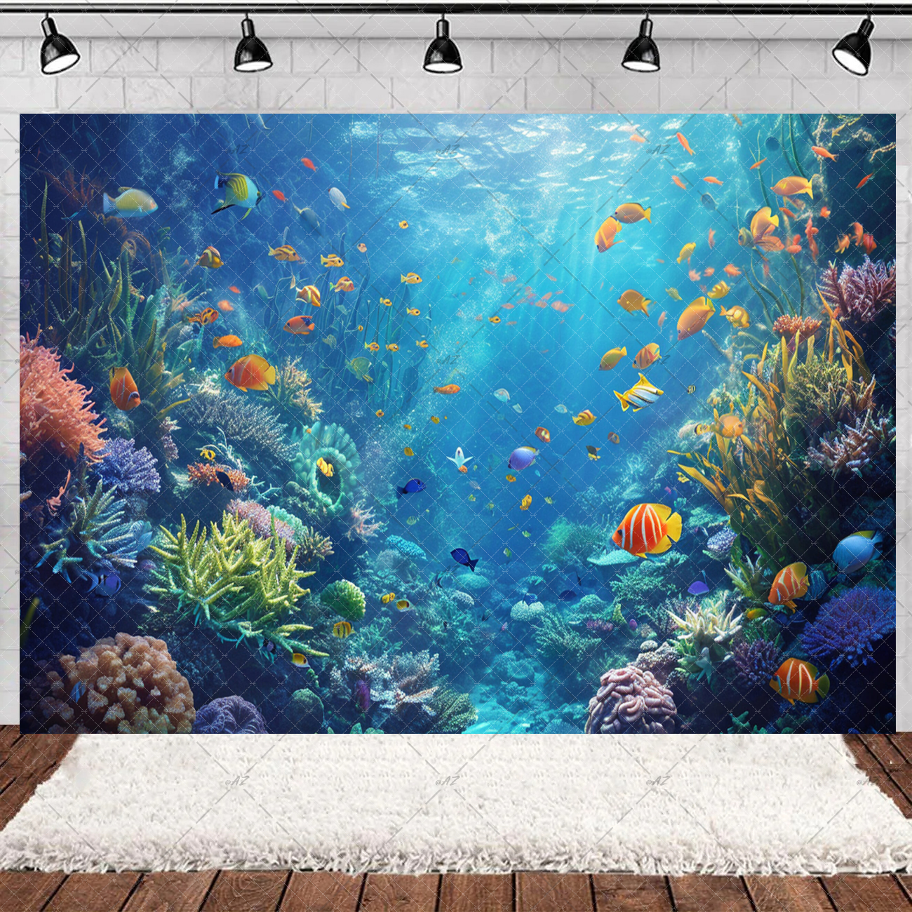 Underwater World Party Decorat - Marine Aquarium Aquascape recensie en prijs