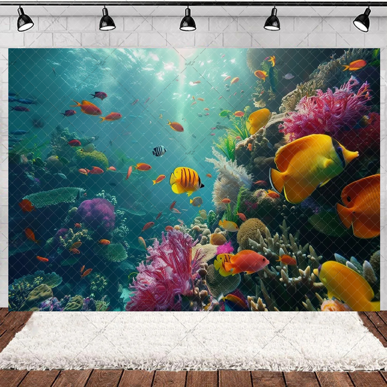 Underwater World Party Decorat - Marine Aquarium Aquascape recensie en prijs