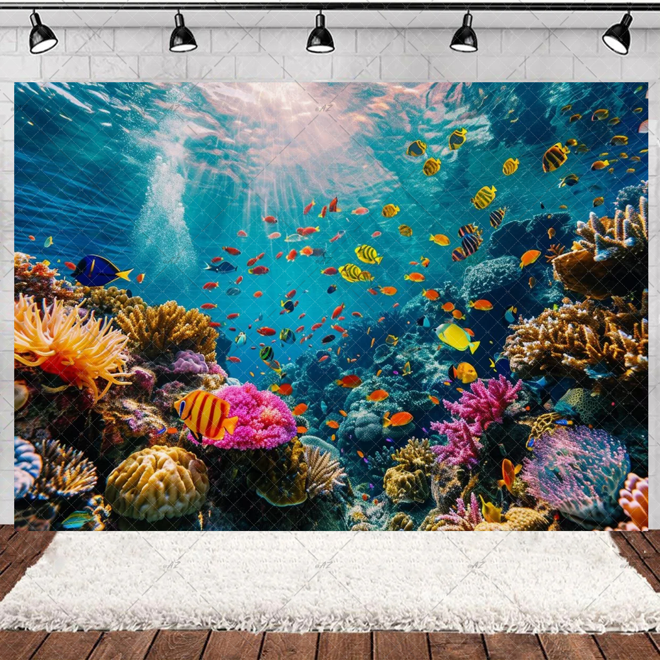 Underwater World Party Decorat - Marine Aquarium Aquascape recensie en prijs