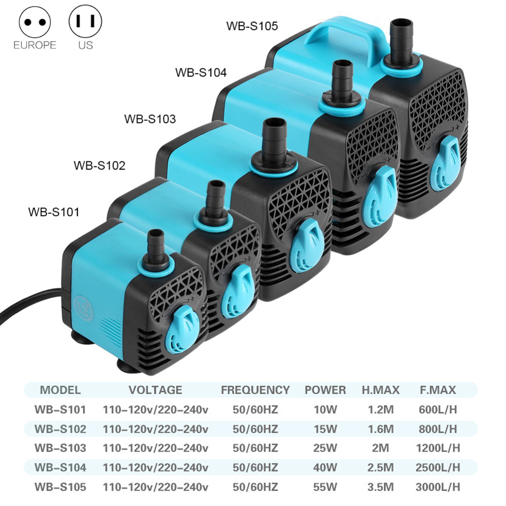220V Ultra Quiet Submersible W - Marine Aquarium Nano recensie en prijs