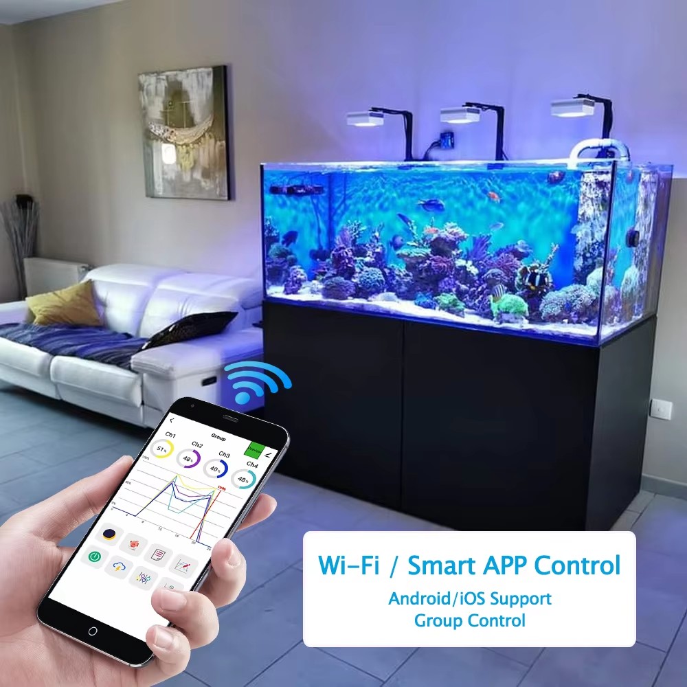 NEW PopBloom RL90 WiFi Led Aqu - Marine X Aquarium recensie en prijs