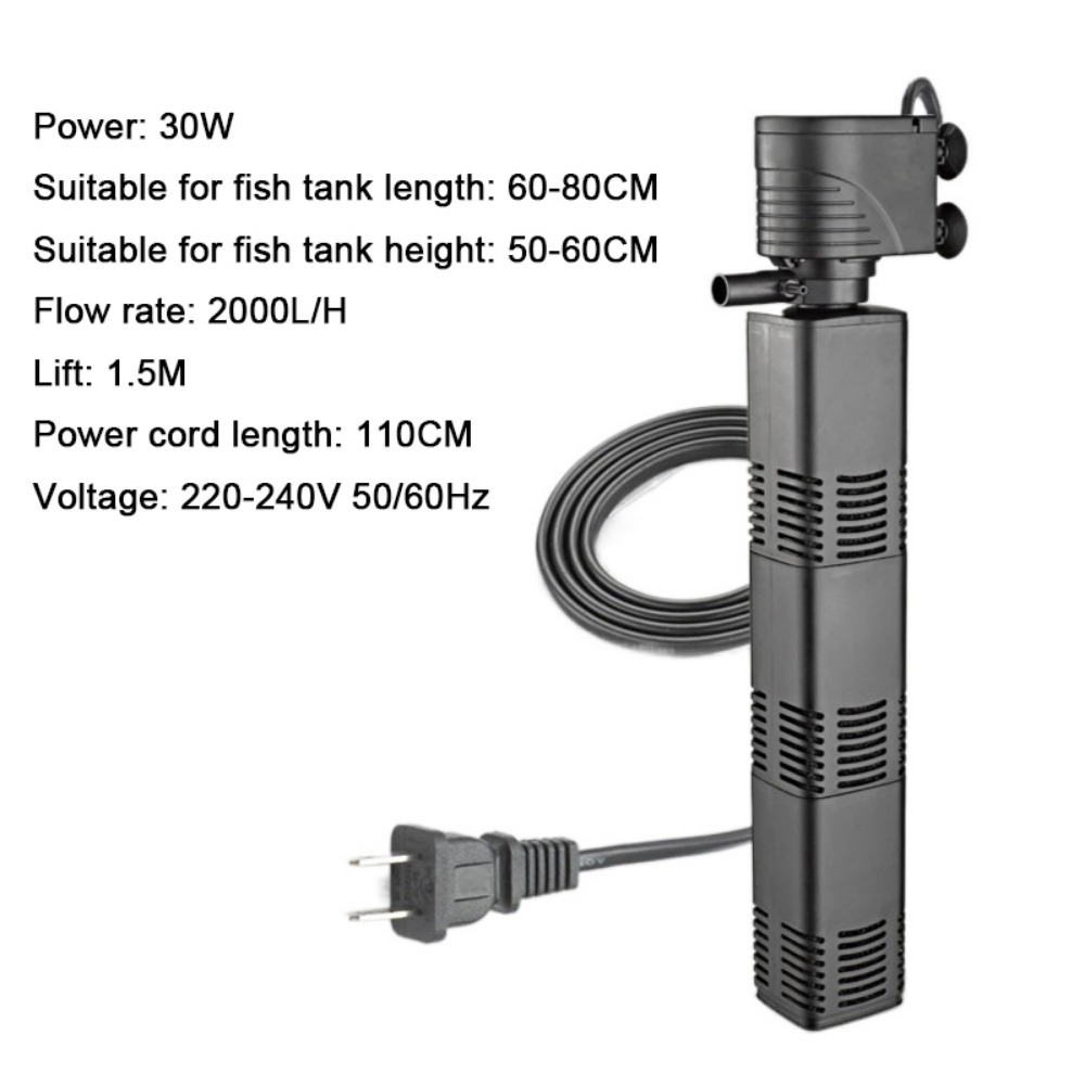Plastic 3 in 1 Fish Tank Filte - Marine Aquarium Nano recensie en prijs