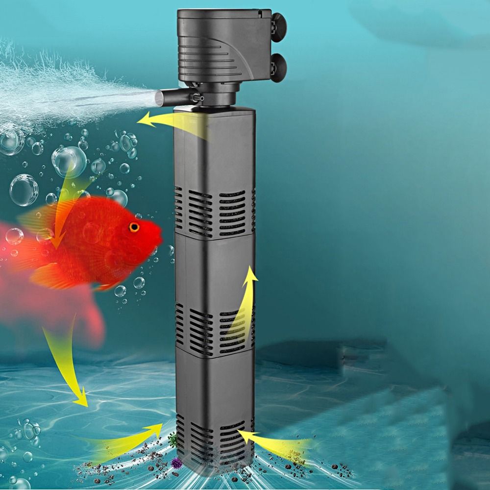 Plastic 3 in 1 Fish Tank Filte - Marine Aquarium Nano recensie en prijs