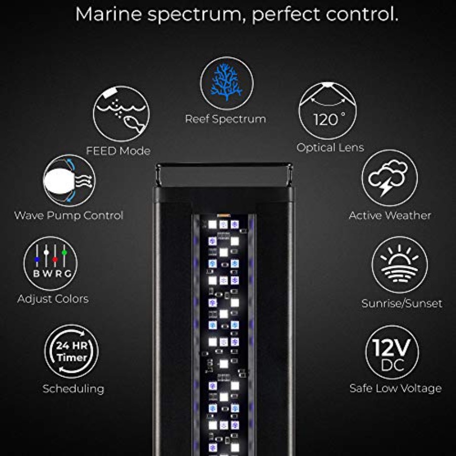 USA 48 - 60 Inch Orbit Marine  - Marine Aquarium Hours recensie en prijs