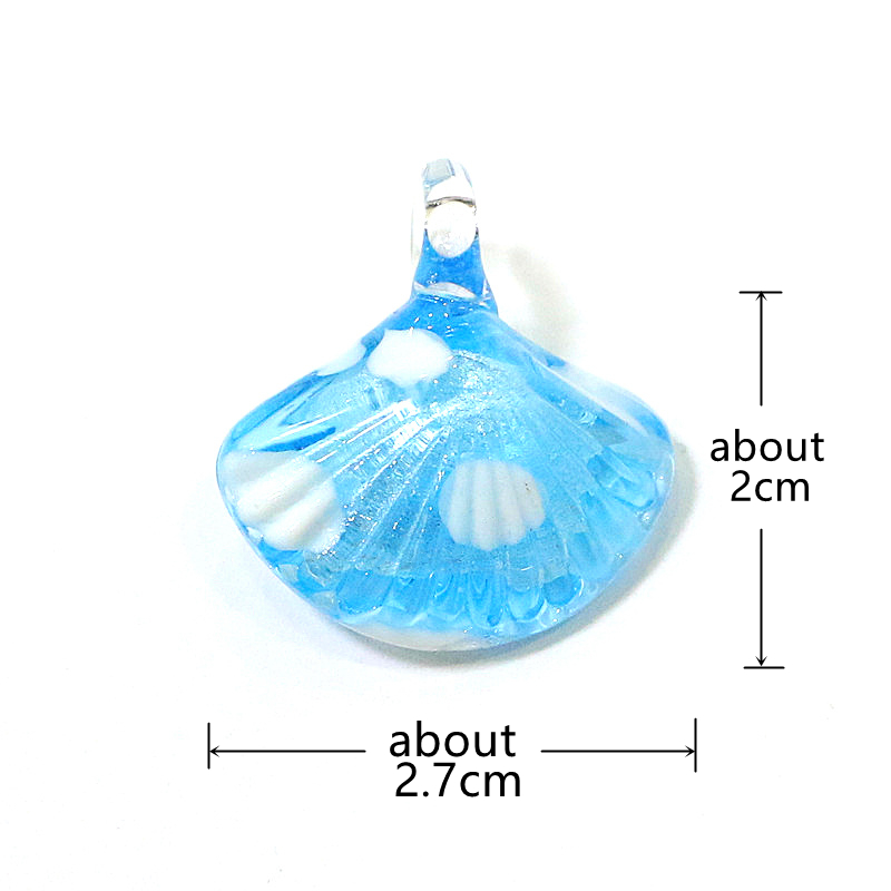 Colorful Mini Sea Shell Charm  - Marine Aquarium Aquascape recensie en prijs
