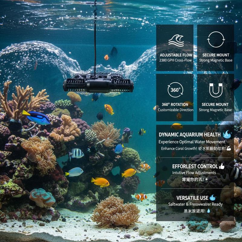 Free Shipping-Fish Tank Circul - Powerhead Wave Maker recensie en prijs