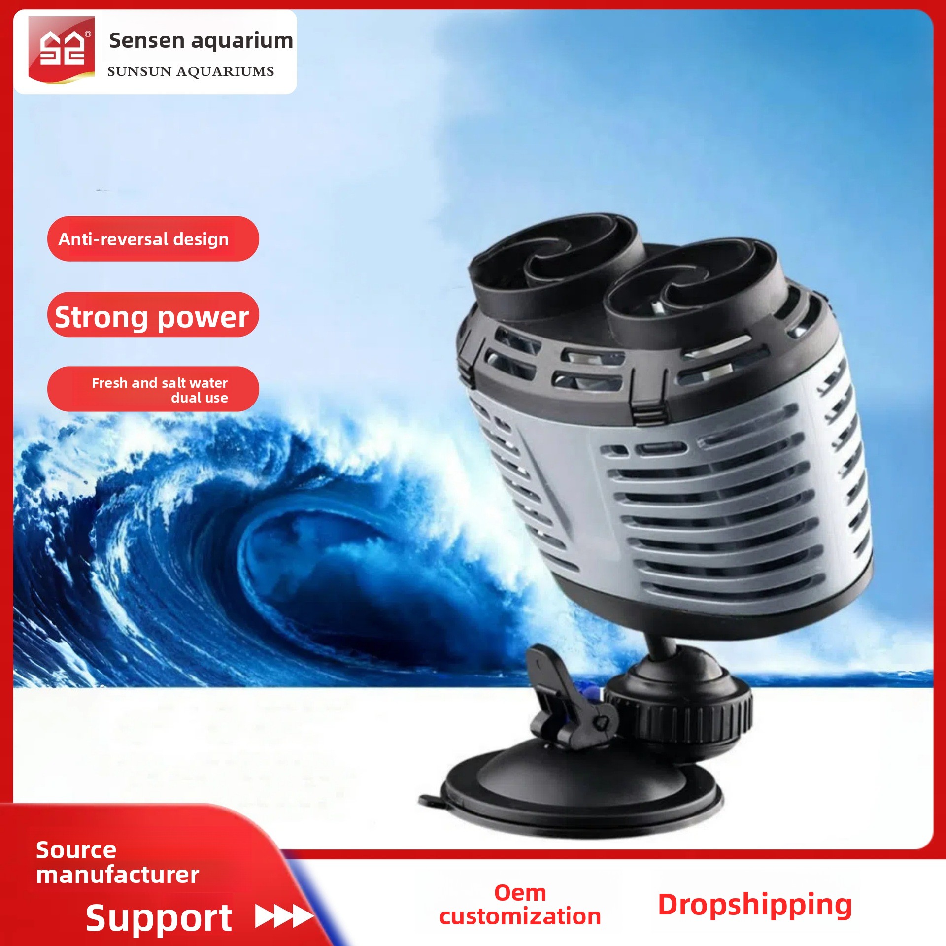 JIALU Ultra Quiet Mini Aquariu - Powerhead Wave Maker recensie en prijs