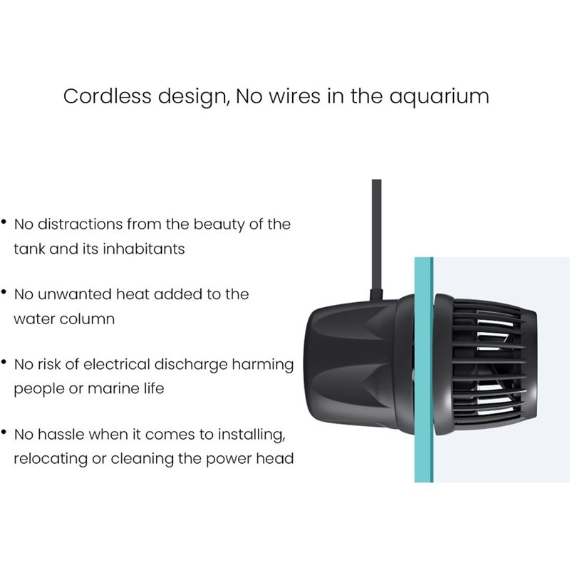 SHGO-Cordless Aquarium Wavemak - Powerhead Wave Maker recensie en prijs