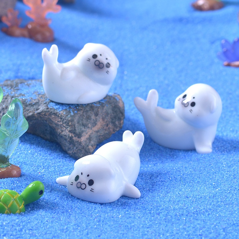 Mini Sea Lion Figurines for Mi - Marine Aquarium Aquascape recensie en prijs